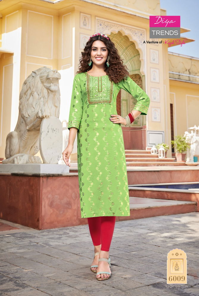 Victoria 6 Embroidery Latest Wholesale Kurti Collection